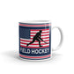 Field Hockey American Pride Field Hockey Gift Coffee Ceramic Mug