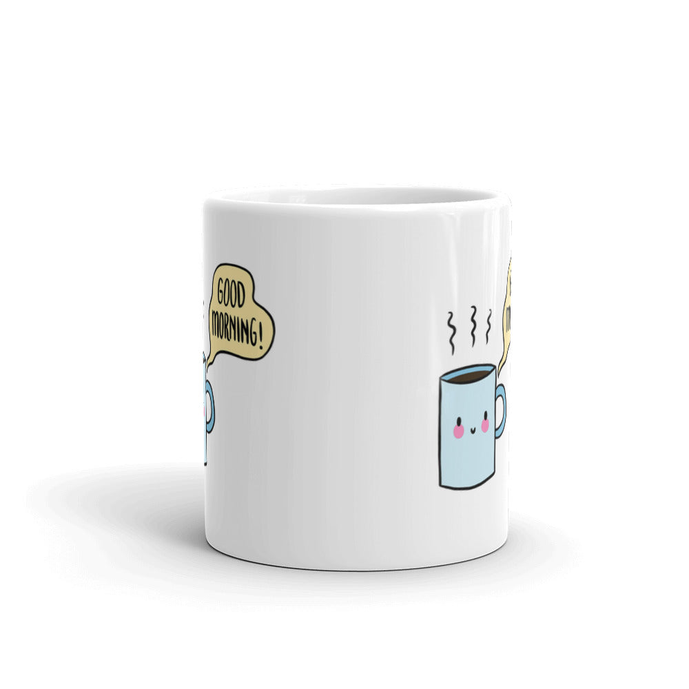 Good Morning Unique Coffee Lovers Gift Coffee Ceramic Mug