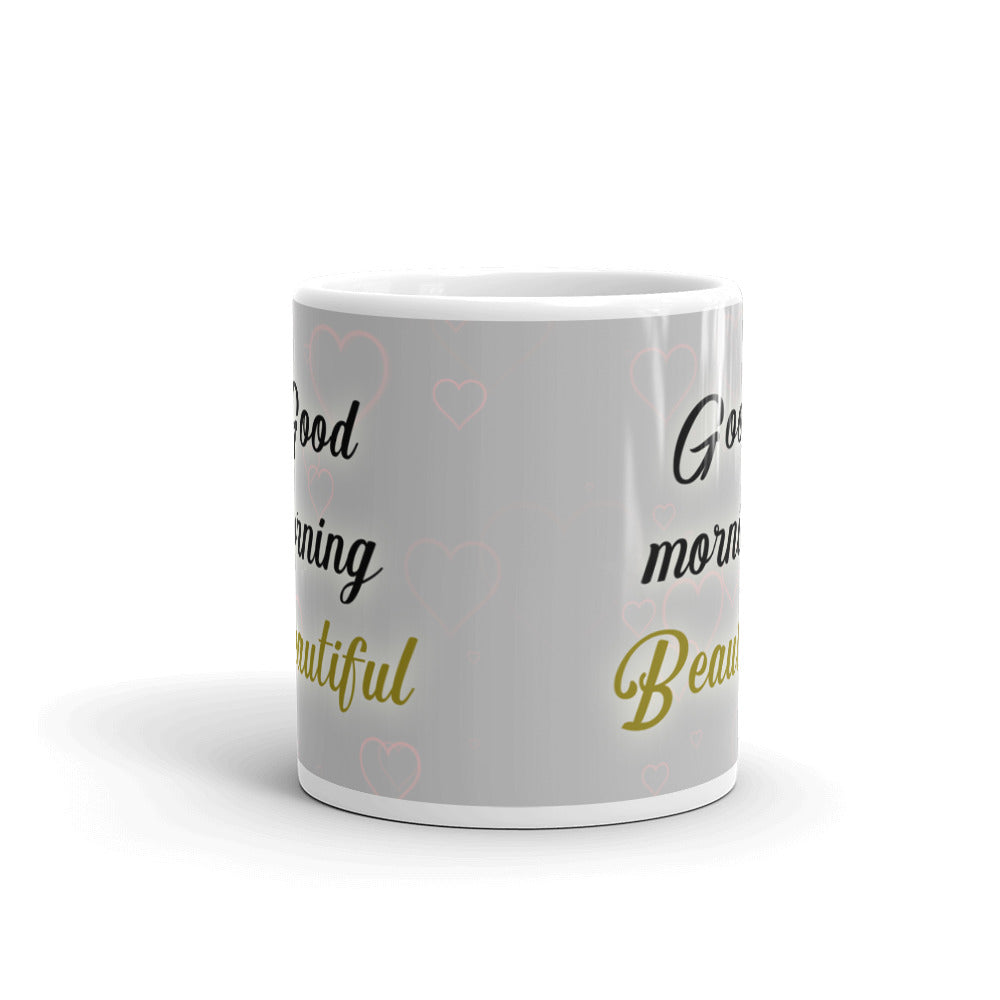 Good Morning Beautiful Gift Coffee Ceramic Mug