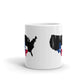 State Pride Texas Longhorn State Map of USA Gift Coffee Ceramic Mug