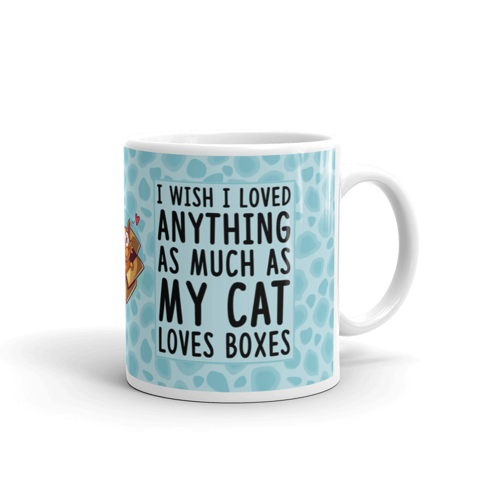 I Wish I Loved My Cat Funny Gift For Cat Lovers Coffee Tea Ceramic Mug/Cup