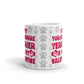 My Yorkshire Terrier Is My Valentine Coffee Tea Ceramic Mug/Cup