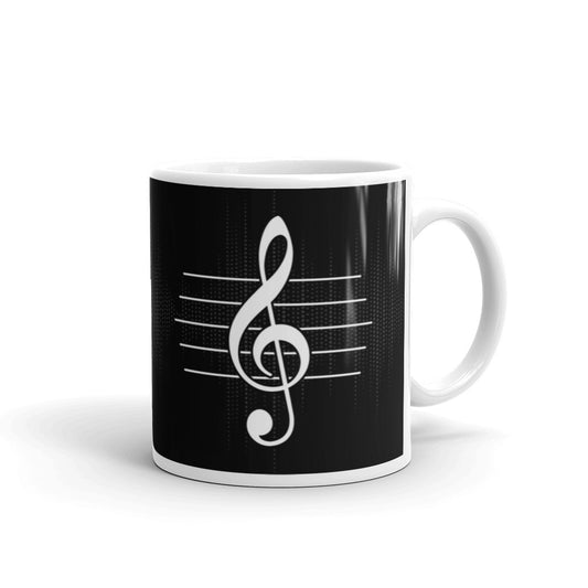 Violin key, Musical key Gift For Music Lover Coffee Tea Ceramic Mug/Cup