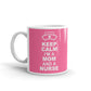 Keep Calm I'M Mom And A Nurse Funny Gift Mug Coffee Tea Ceramic Mug/Cup