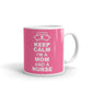 Keep Calm I'M Mom And A Nurse Funny Gift Mug Coffee Tea Ceramic Mug/Cup