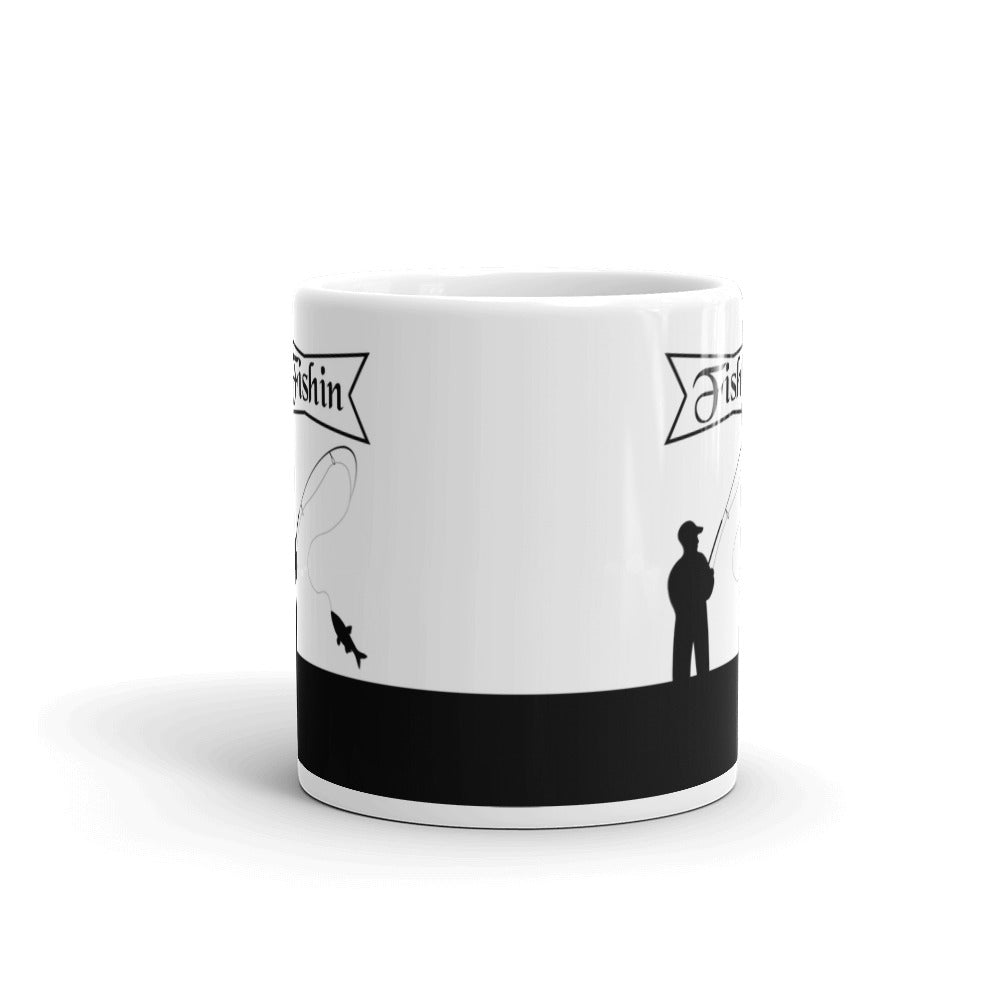 I'd Rather Be Fishing Funny Gift Mug Coffee Tea Ceramic Mug/Cup