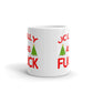 Jolly As Fuck Merry Christmas Funny Gift Mug Coffee Tea Ceramic Mug/Cup