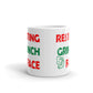 Resting Grinch Face Funny Gift Mug Coffee Tea Ceramic Mug/Cup