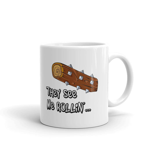 They See Me Rollin Merry Christmas Is You Funny Gift Mug Coffee Tea Ceramic Mug/Cup