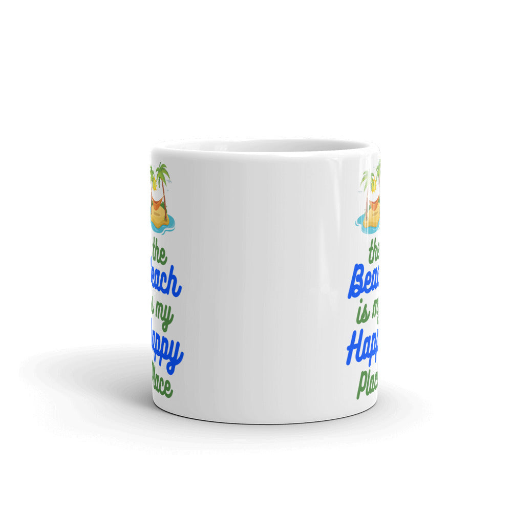 The Beach Is My Happy Place Gift Coffee Ceramic Mug/Cup