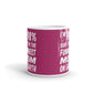 I'm 98% Sure I'm The Funniest Mom On Earth Funny Gift Coffee Ceramic Mug/Cup