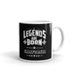 Legends Are Born in California Gift Coffee Ceramic Mug/Cup