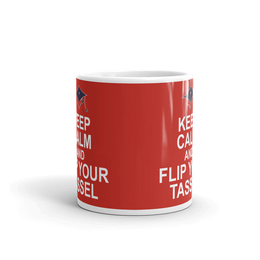 Keep Calm Flip Your Tassel Graduate Gift Coffee Ceramic Mug/Cup