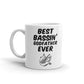 Best Bassin Godfather Ever Angler Gift Coffee Ceramic Mug/Cup