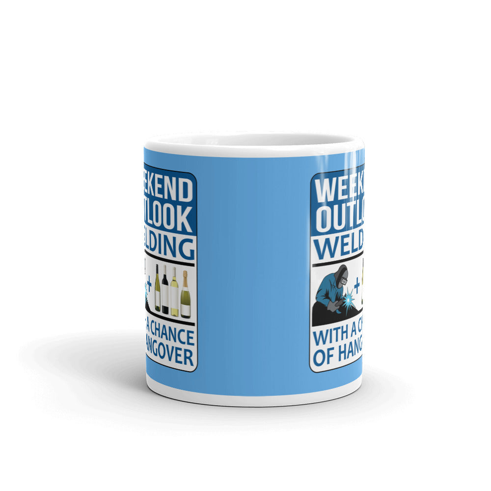 Weekend Outlook Welding With Chance Of Hangover Gift Coffee Ceramic Mug/Cup