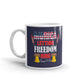 Murica Letting Freedom Ring Since 1776 Gift Coffee Ceramic Mug/Cup