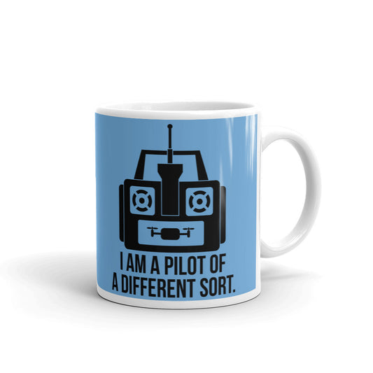 I Am Pilot Of A Different Sort Drone Quadcopter Gift Coffee Ceramic Mug/Cup