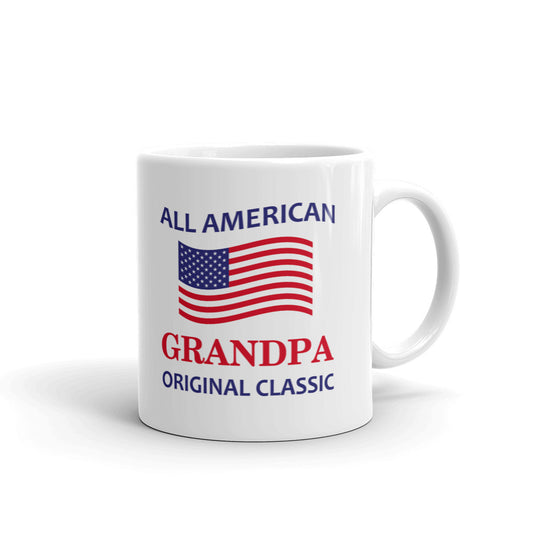 All American Grandpa Original Classic Grandpa Gift Coffee Ceramic Mug/Cup
