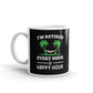 I'm Retired Every Hour is Happy Hour Funny Gift Coffee Ceramic Mug/Cup