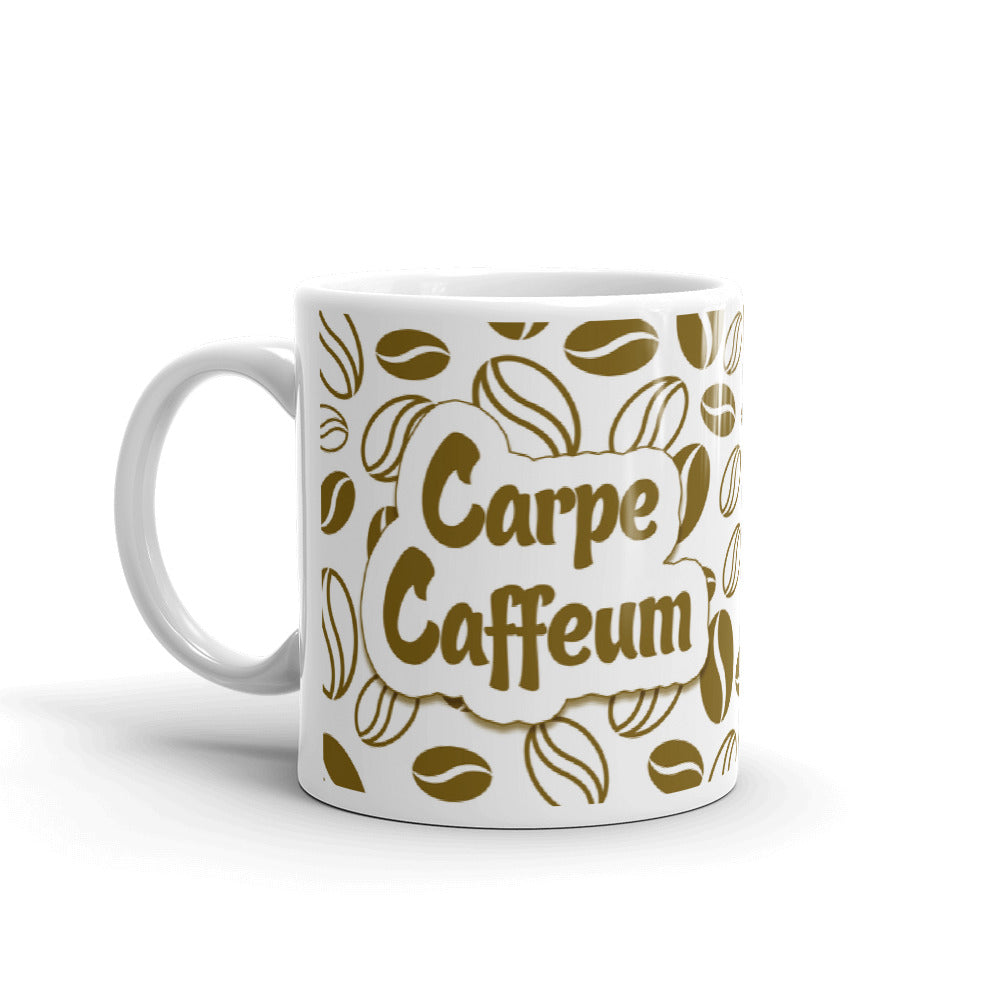 Carpe Caffeum Caffeine Addict Gift Coffee Ceramic Mug/Cup
