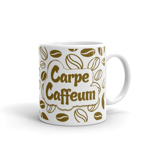 Carpe Caffeum Caffeine Addict Gift Coffee Ceramic Mug/Cup