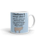 I Before E Except After C Weird Beige Grammar Gift Coffee Ceramic Mug/Cup
