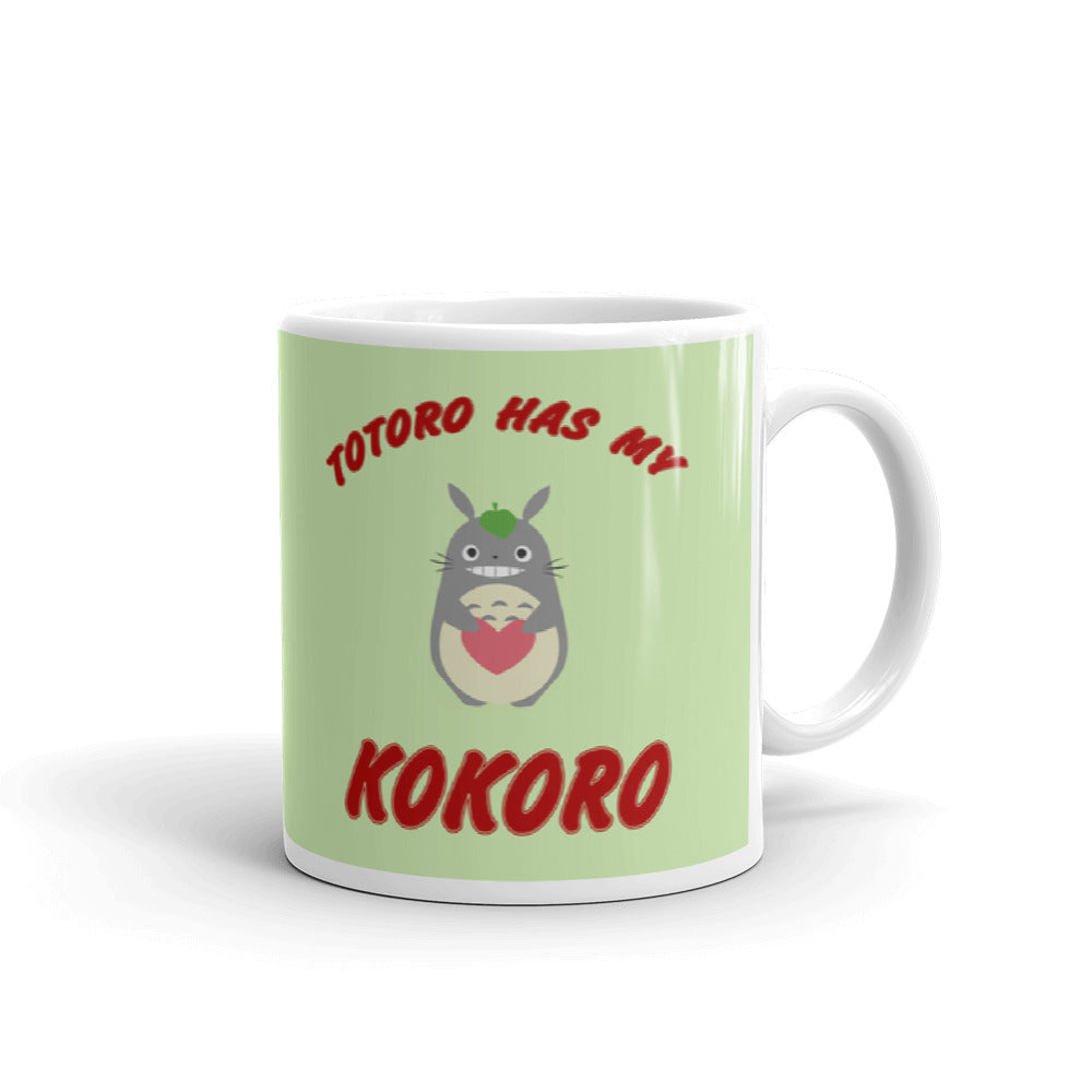 Totoro Has My Kokoro For Kids Child Gift Coffee Ceramic Mug/Cup
