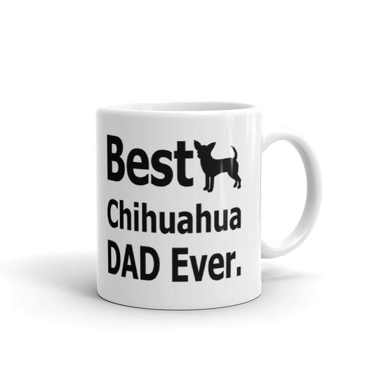Best Chihuahua Dad Ever Dog Owner Gift Coffee Ceramic Mug/Cup