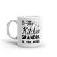 In This Kitchen Grandpa Is The Boss Gift Coffee Ceramic Mug/Cup