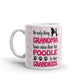 The Only Thing Grandma Loves Poodle Her Grandkid Cup Gift Coffee Ceramic Mug/Cup