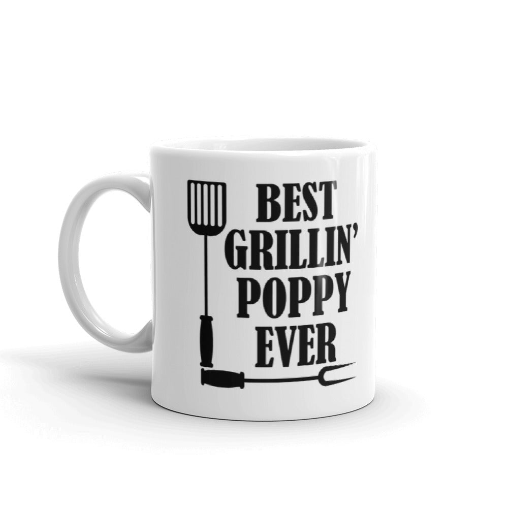 Best Poppy Ever Grillin Gift BBQ Coffee Ceramic Mug/Cup