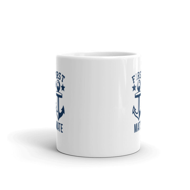 First Mate Nautical Anchor Sailing Themed Gift Coffee Ceramic Mug/Cup