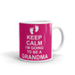 Keep Calm I'm Going to be a Grandma Expecting Grandma Coffee Mug Tea Cup