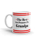 The Best Get Promoted To Grandpa Gifts Coffee Mug Tea Cup