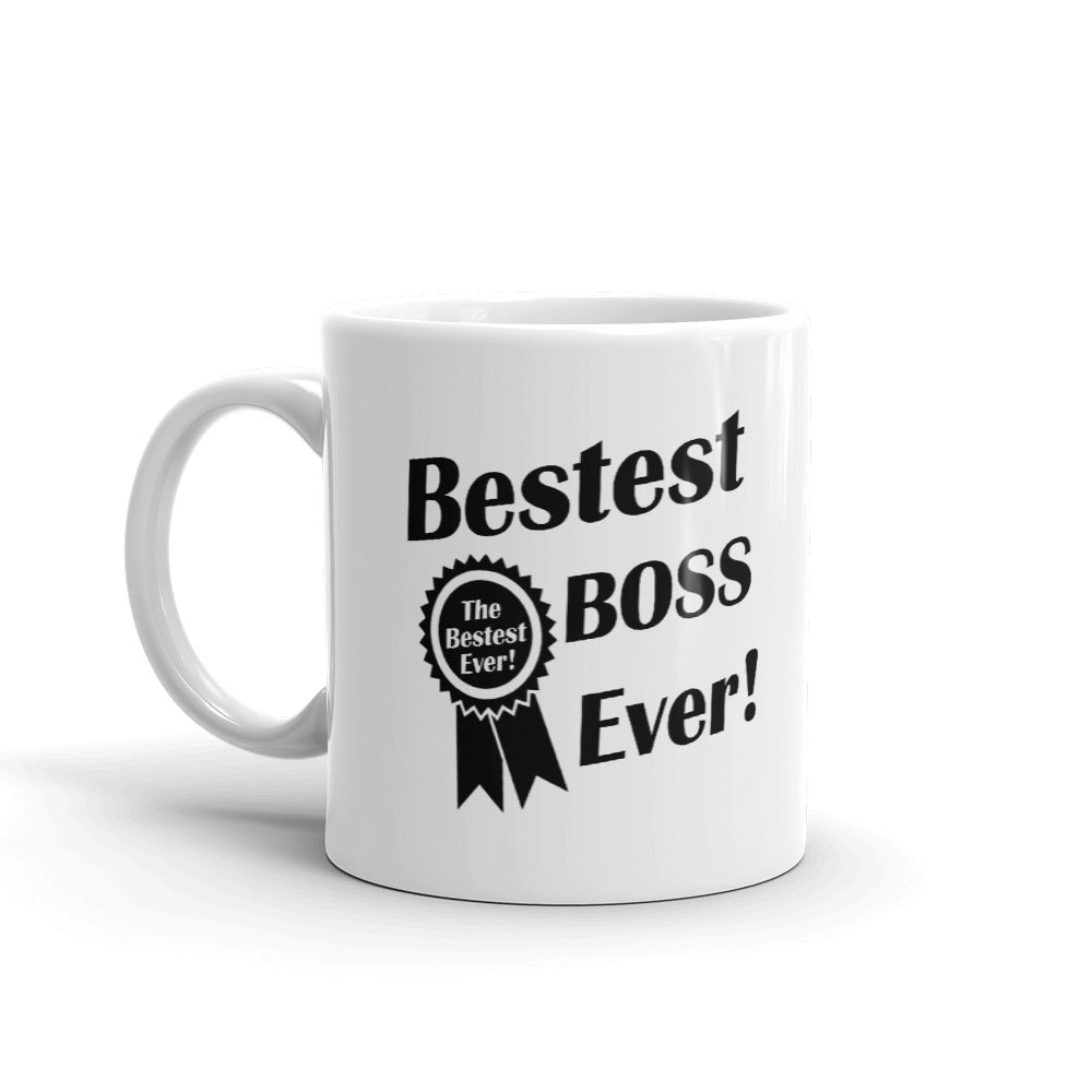 Bestest Boss Ever Best Manager Gifts Office Coffee Mug Tea Cup