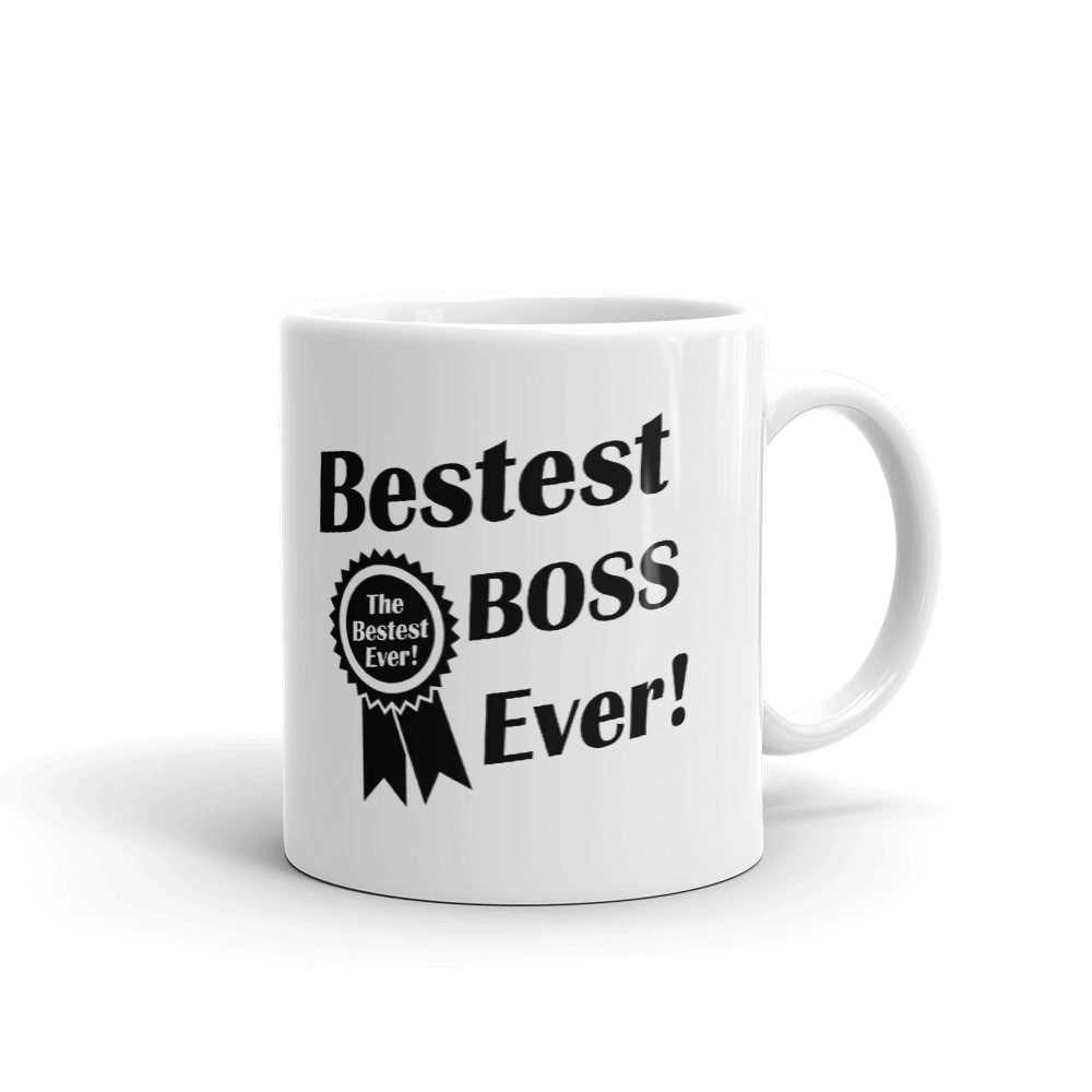 Bestest Boss Ever Best Manager Gifts Office Coffee Mug Tea Cup