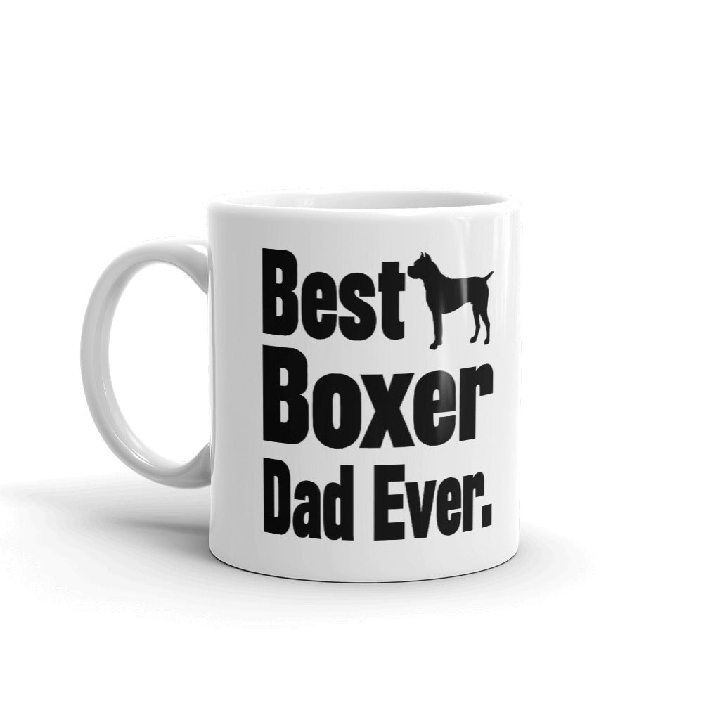 Dog Lover Gifts Best Boxer Dad Ever Pet Owner Rescue Coffee Mug Tea Cup