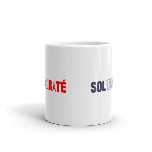 Paris Support Solidarite Solidarity Peace Coffee Mug Tea Cup