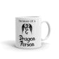 Gamer Gifts I'm More of a Dragon Person Nerd Gaming Dragon Coffee Mug Tea Cup