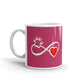 Dog Cat Infinite Love Infinity Symbol Paw Prints Pet Owner Coffee Mug Tea Cup