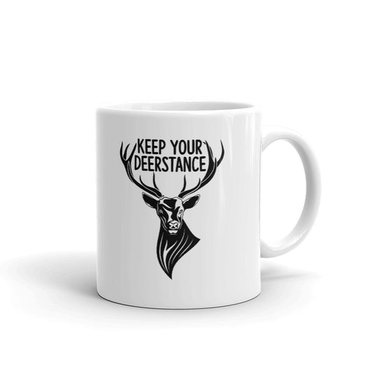 Keep Your Deerstance Social Distancing Coffee Mug Tea Cup