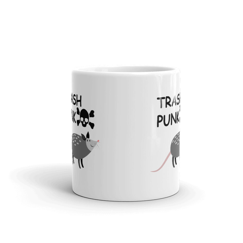 Trash Punk Possum Gift Coffee Mug Tea Cup