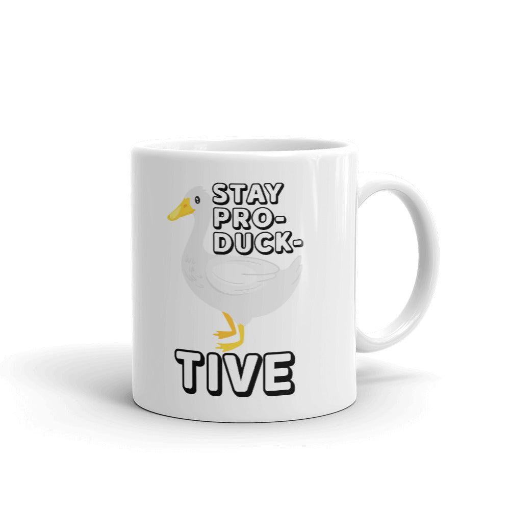 Stay Pro-Duck Tive Gift Coffee Mug Tea Cup