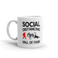 Social Distancing Hall Of Fame Coffee Mug Tea Cup