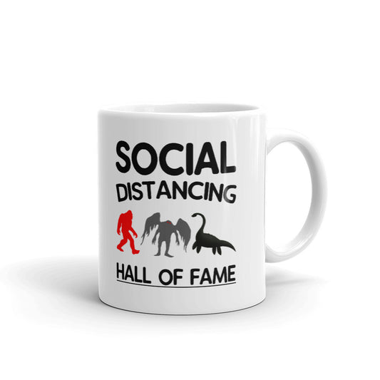 Social Distancing Hall Of Fame Coffee Mug Tea Cup
