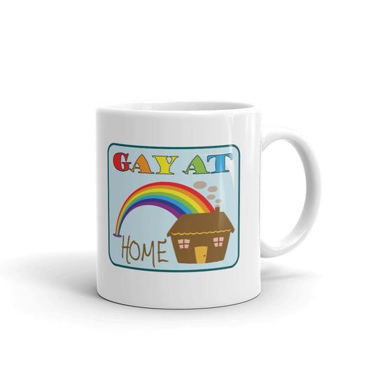 Gay At Home Coffee Tea Ceramic Mug/Cup
