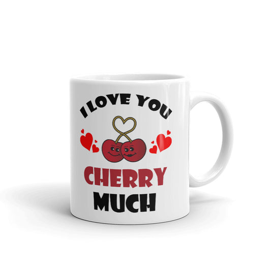 I Love You Cherry Much Coffee Tea Ceramic Mug/Cup