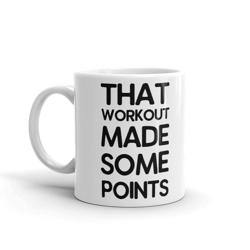 That Workout Made Some Points Coffee Tea Ceramic Mug/Cup