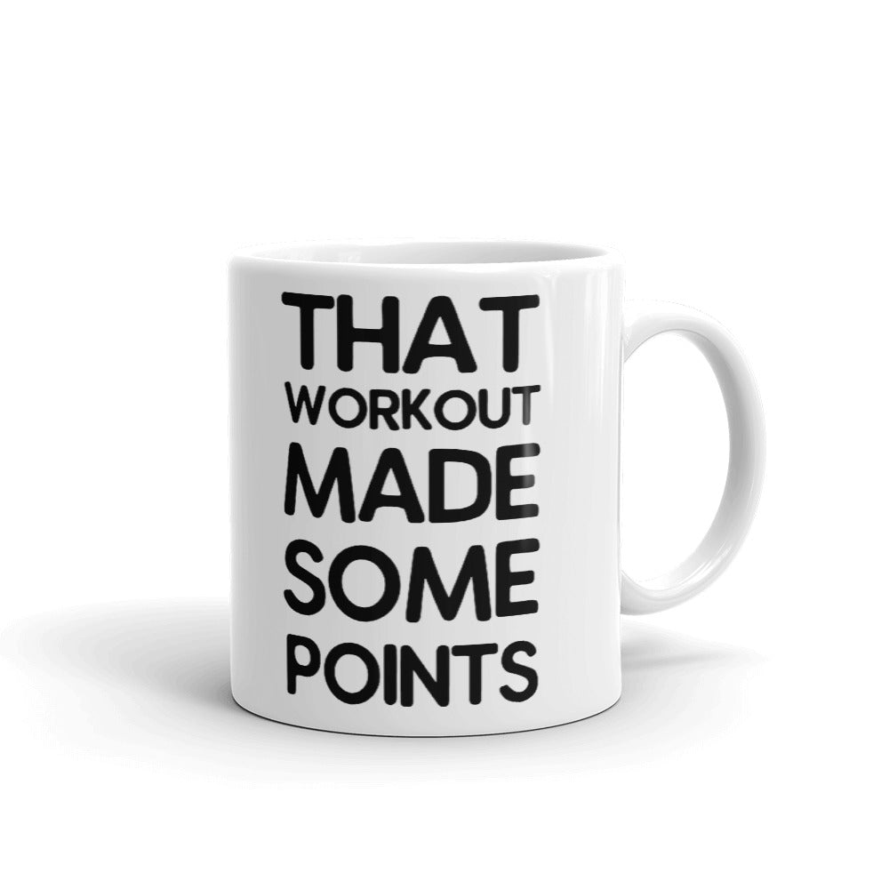 That Workout Made Some Points Coffee Tea Ceramic Mug/Cup