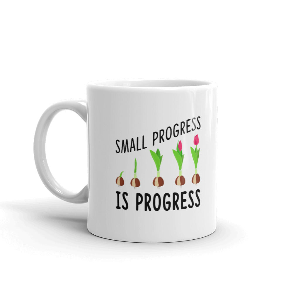 Small Progress Is Progress Coffee Tea Ceramic Mug/Cup